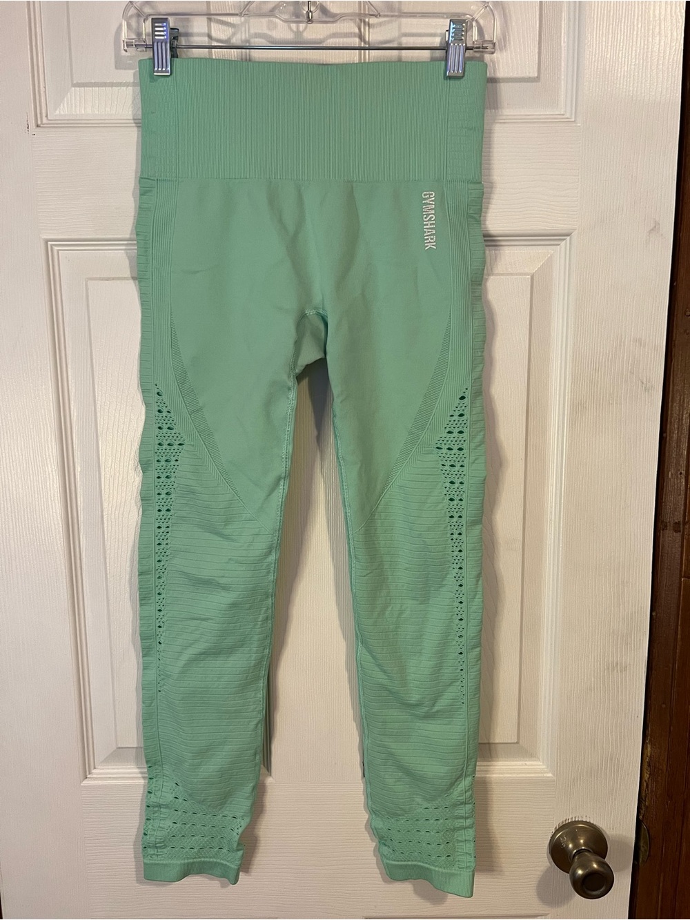 Gymshark Mint Green Kids Seamless Leggings